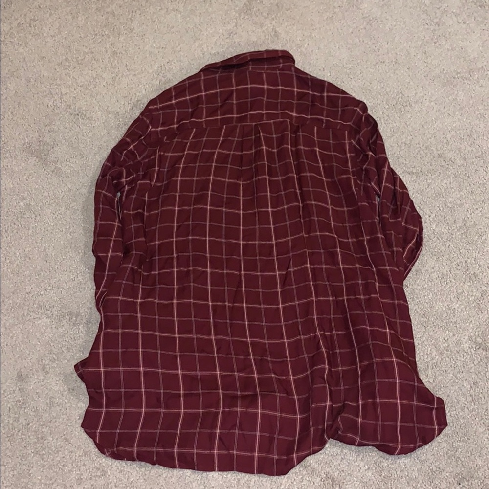 Maroon Flannel - Picture 2 of 2